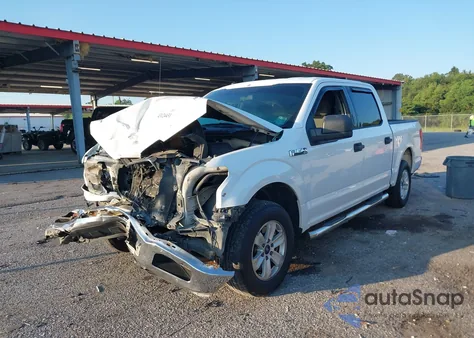 2018 Ford F150 Supercrew from USA, damaged, VIN 1FTEW1CB2JKC56976